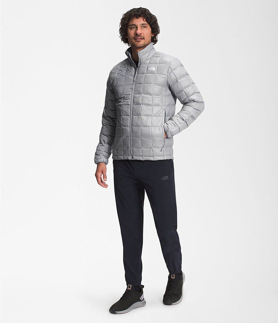 Pánské Zateplené Bundy The North Face Thermoball Eco Šedé | ZRAULKJ-34