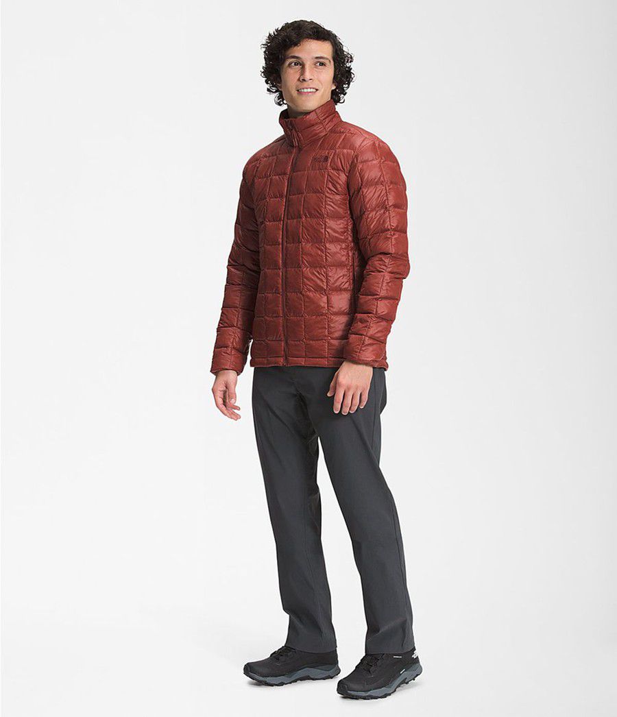 Pánské Zateplené Bundy The North Face Thermoball Eco Červené | GCLAYXS-13
