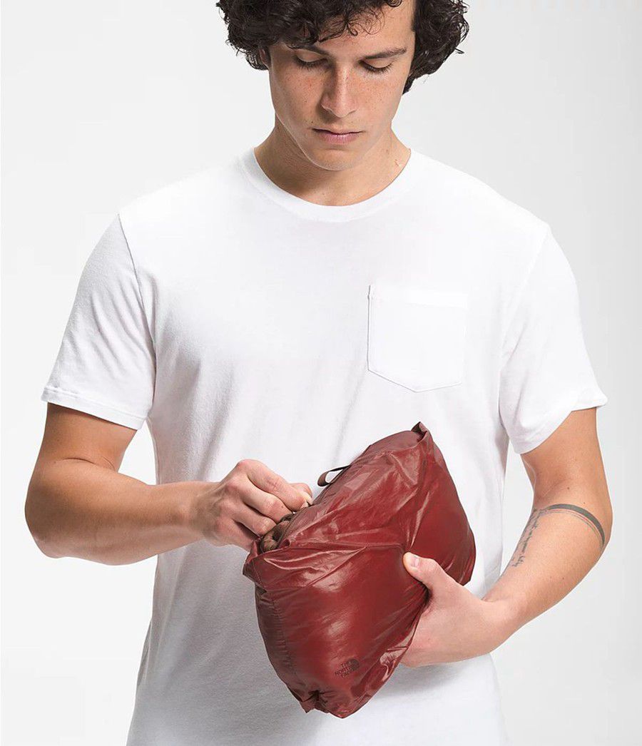 Pánské Zateplené Bundy The North Face Thermoball Eco Červené | GCLAYXS-13