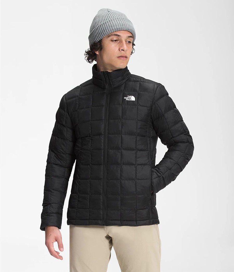 Pánské Zateplené Bundy The North Face Thermoball Eco Černé | YZIDXFN-71