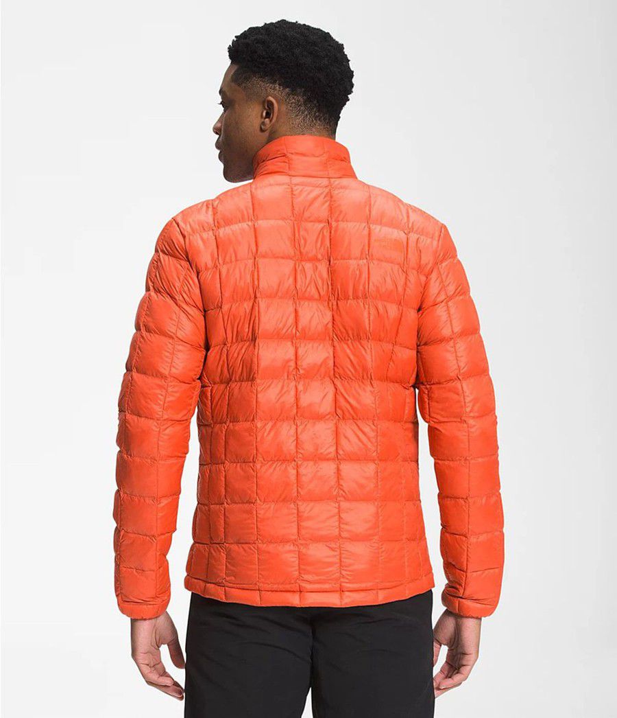 Pánské Zateplené Bundy The North Face Thermoball Eco Oranžové | PJBLUKQ-67