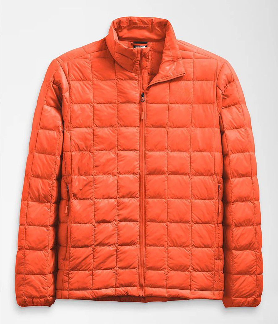 Pánské Zateplené Bundy The North Face Thermoball Eco Oranžové | PJBLUKQ-67