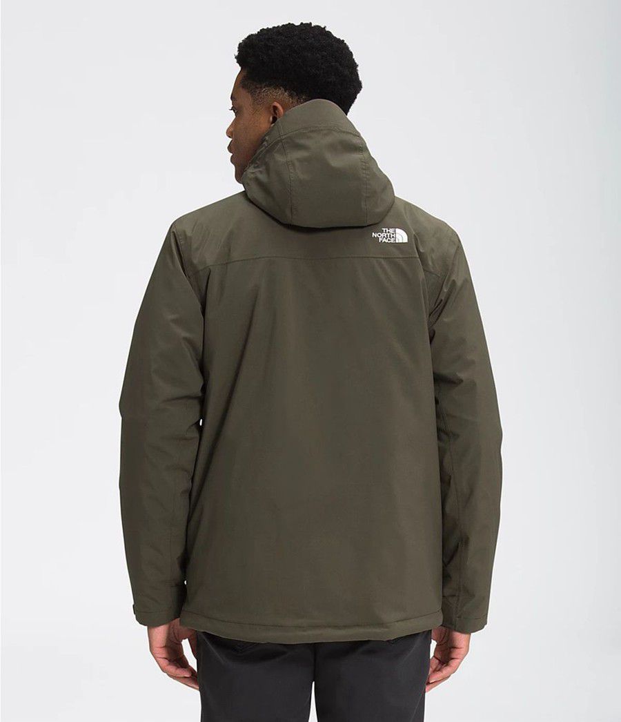 Pánské Zateplené Bundy The North Face Tour Triclimate Olivy Zelené | CBZJYXP-98