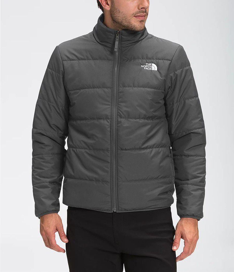 Pánské Zateplené Bundy The North Face Tour Triclimate Tmavě Šedé | REBHTKL-81