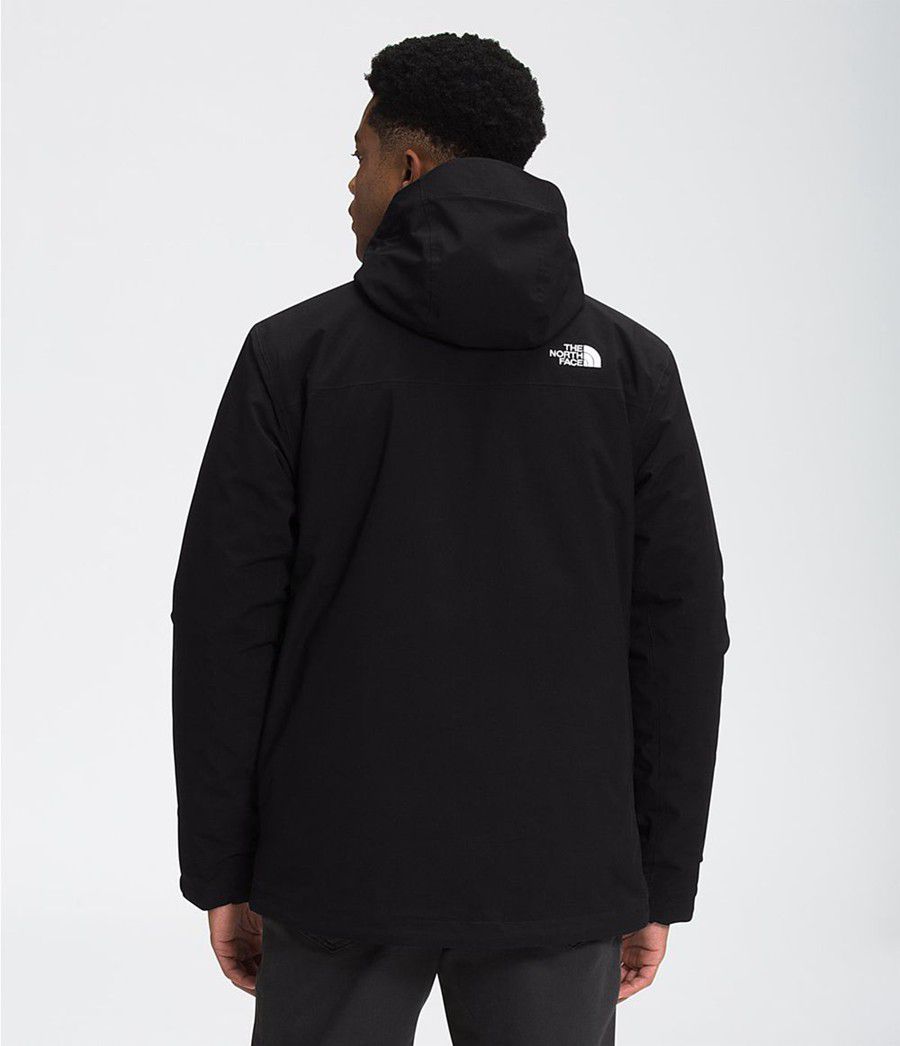 Pánské Zateplené Bundy The North Face Tour Triclimate Černé | XWSOGZC-21