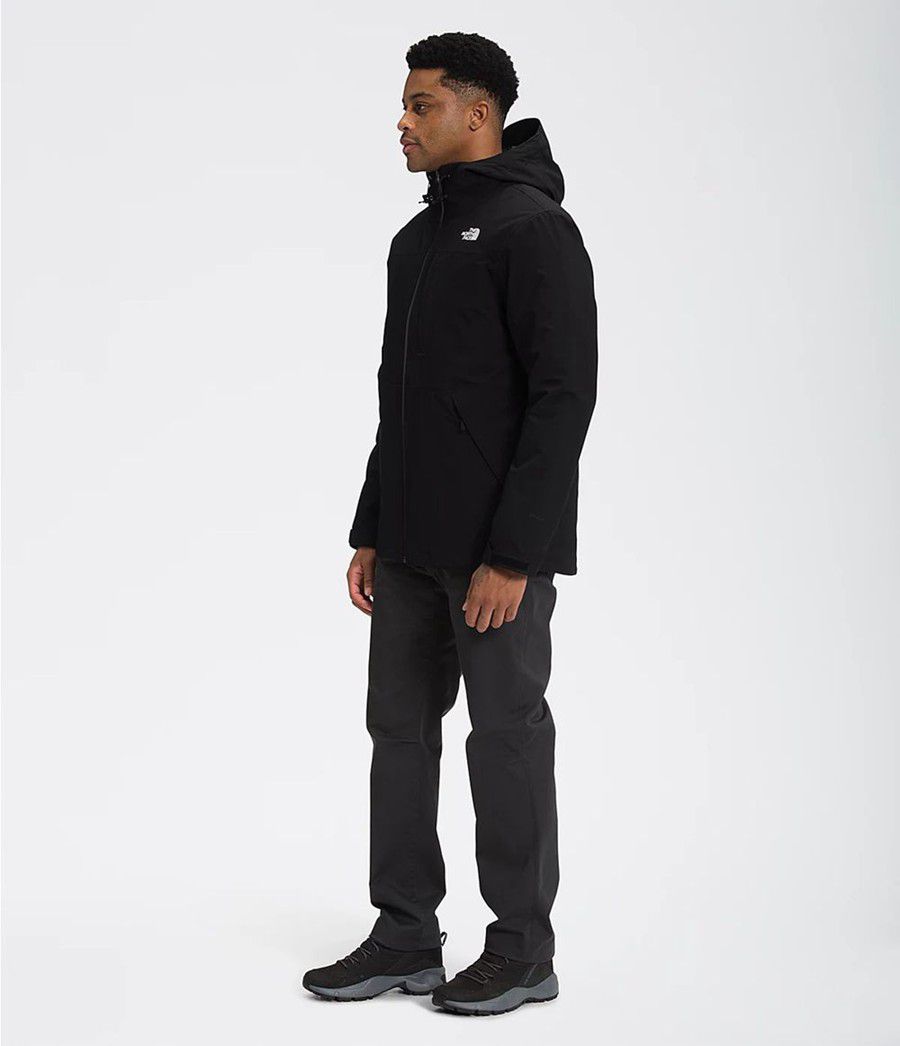 Pánské Zateplené Bundy The North Face Tour Triclimate Černé | XWSOGZC-21