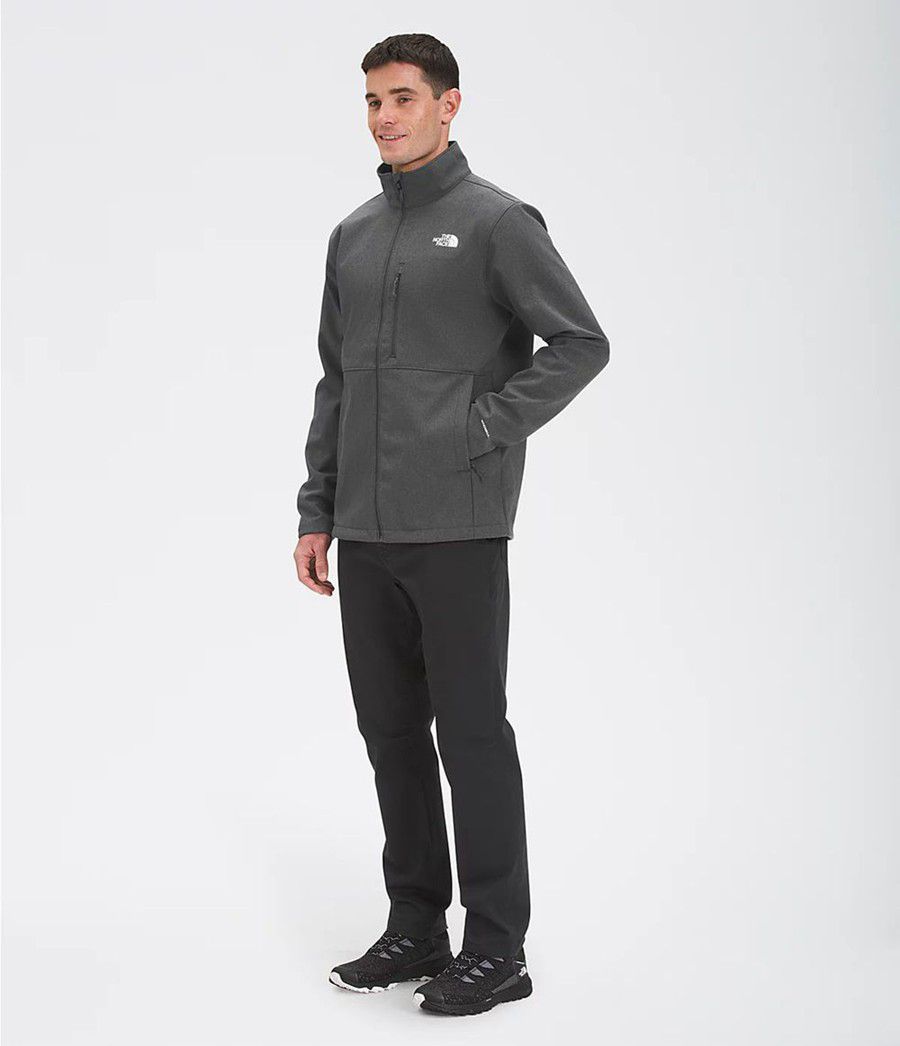 Pánské Zimní Bundy The North Face Apex Bionic Tall Tmavě Šedé | RKZDYPN-47