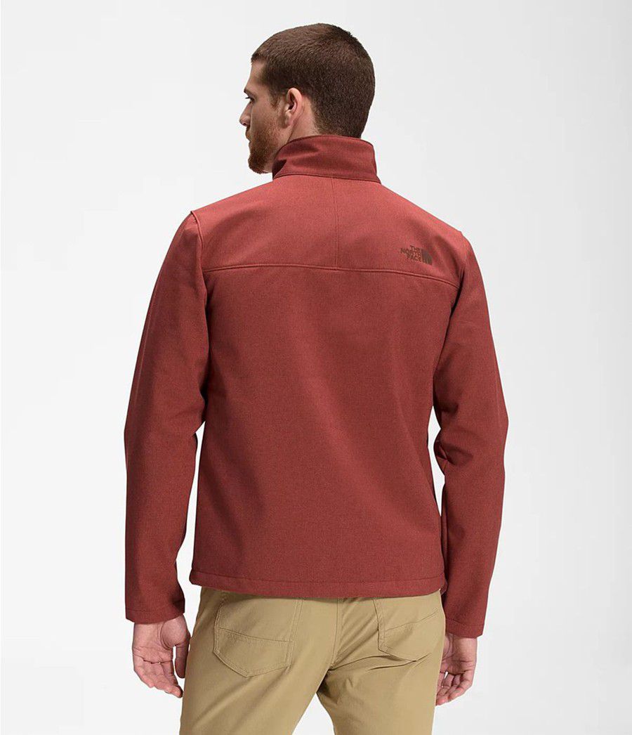 Pánské Zimní Bundy The North Face Apex Bionic Červené | DNCAVXM-95