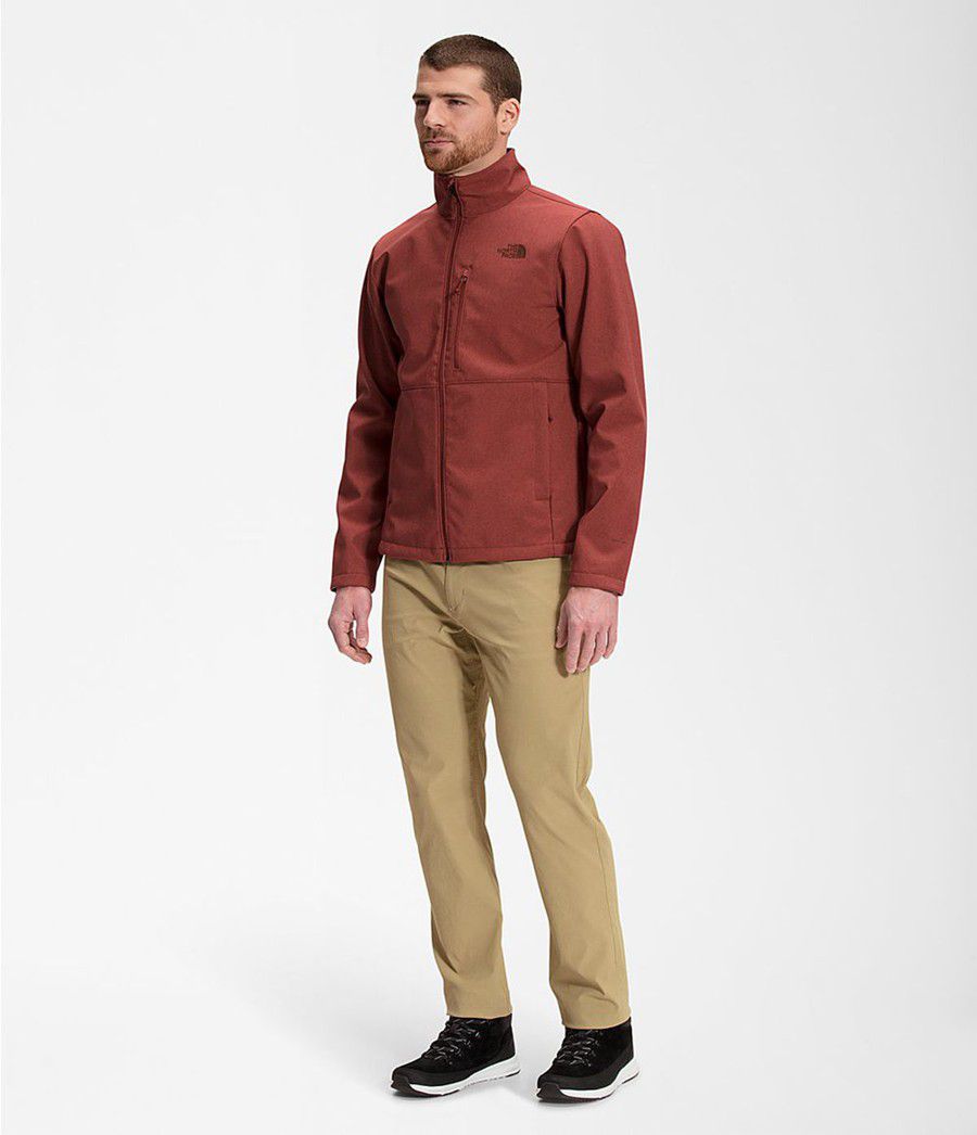 Pánské Zimní Bundy The North Face Apex Bionic Červené | DNCAVXM-95