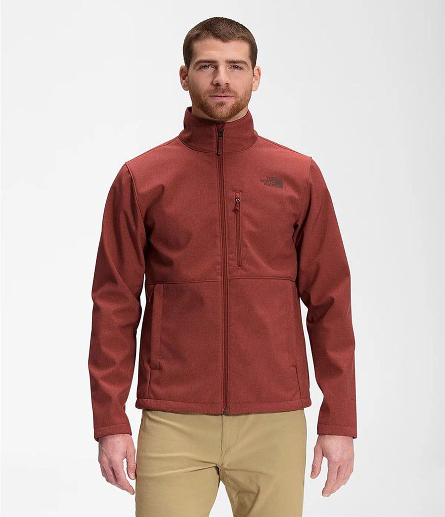 Pánské Zimní Bundy The North Face Apex Bionic Červené | DNCAVXM-95