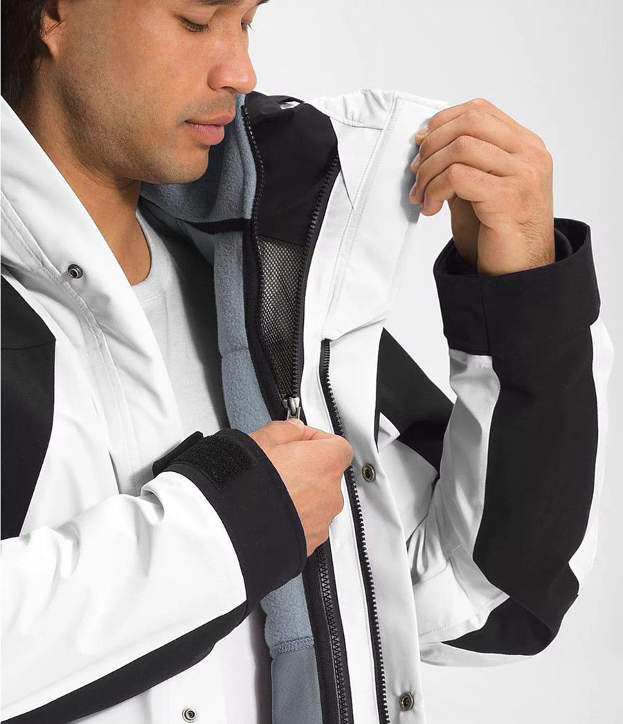 Pánské Zimní Bundy The North Face Denali 2 Šedé | XEWBIFO-90