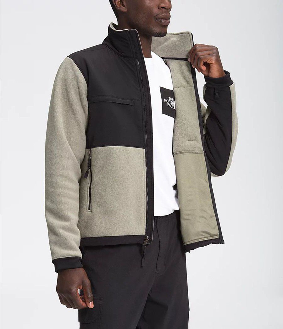 Pánské Zimní Bundy The North Face Denali 2 Šedé | UZVLIYS-98