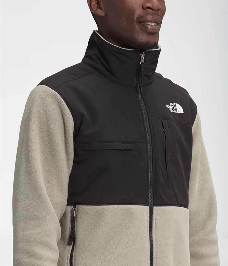 Pánské Zimní Bundy The North Face Denali 2 Šedé | UZVLIYS-98