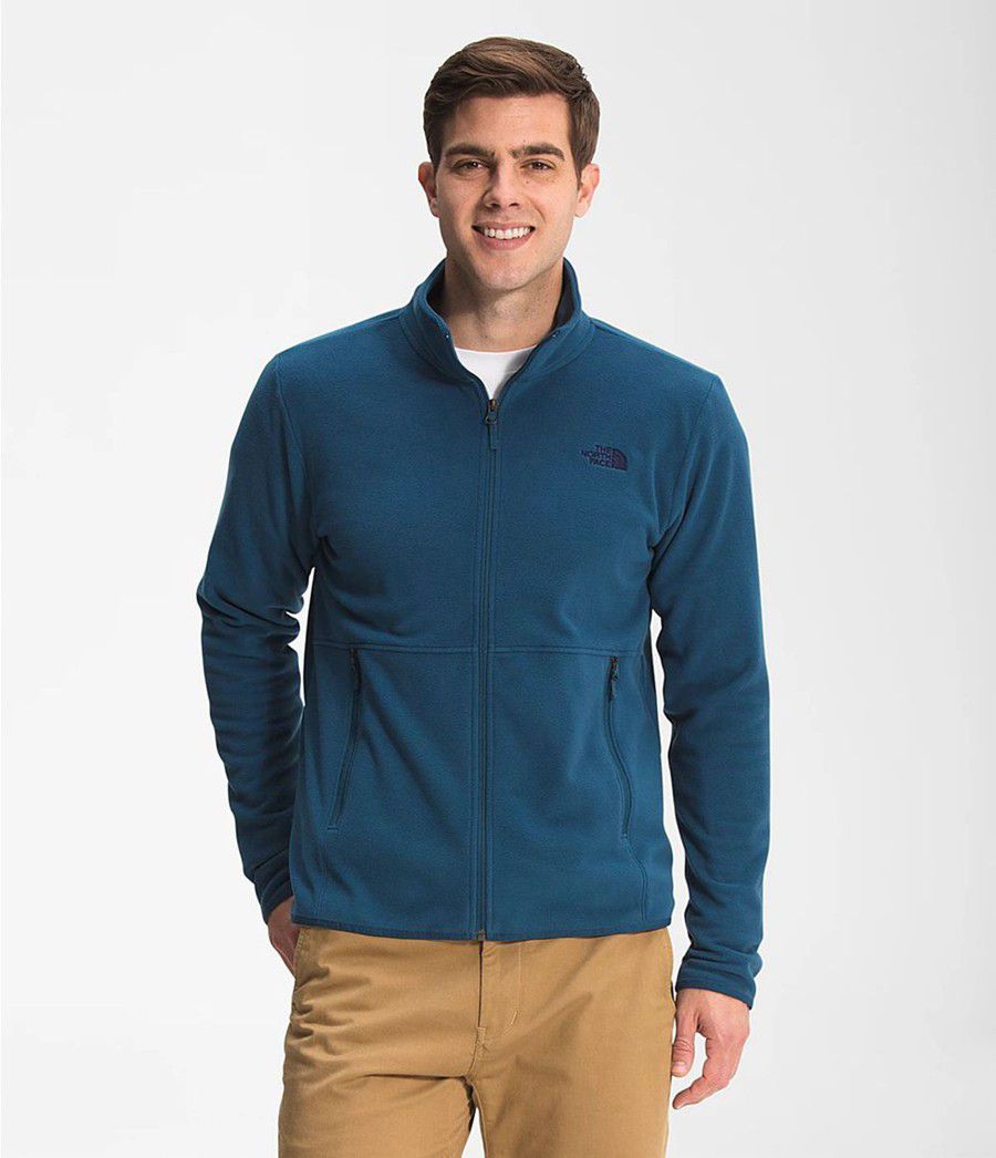 Pánské Zimní Bundy The North Face Tka Glacier Full Zip Blankyt | ETWPUBD-62